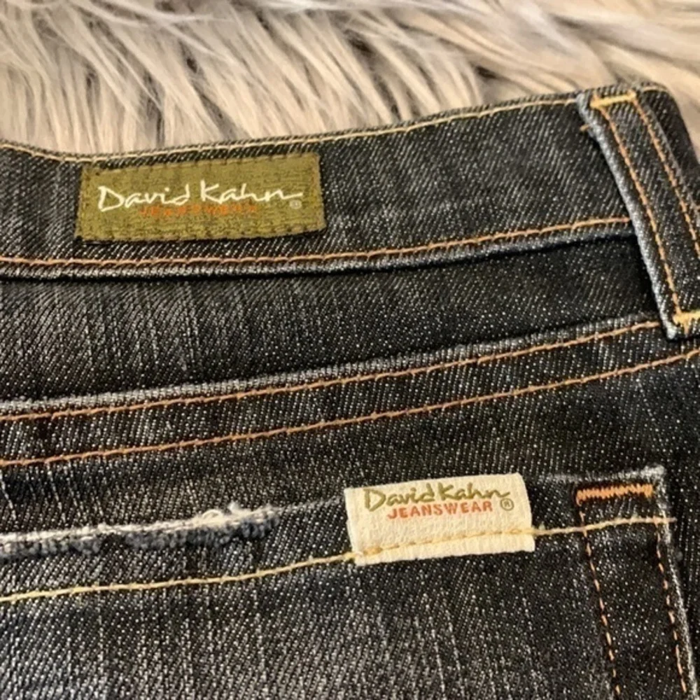 David Kahn Nikki boot cut jeans washed black size 30